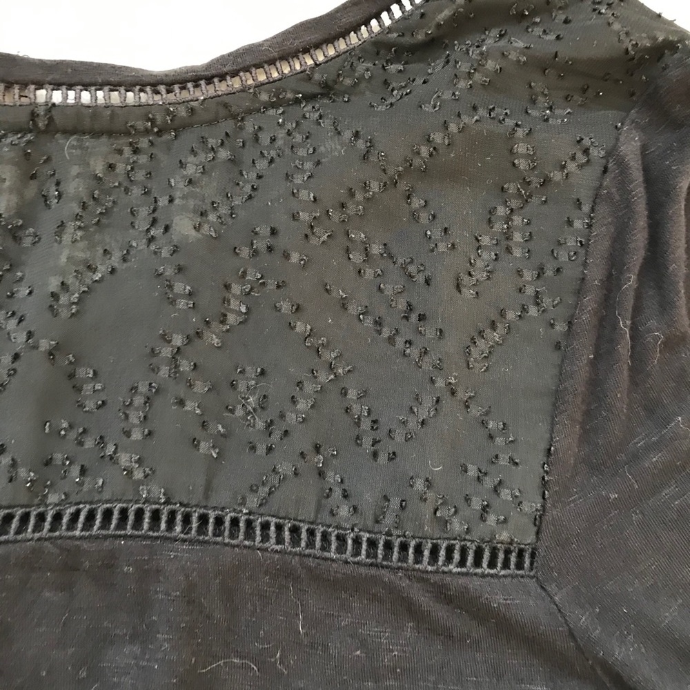Anthropologie Dolan Left Coast Maisy Tee, black - Picture 12 of 13